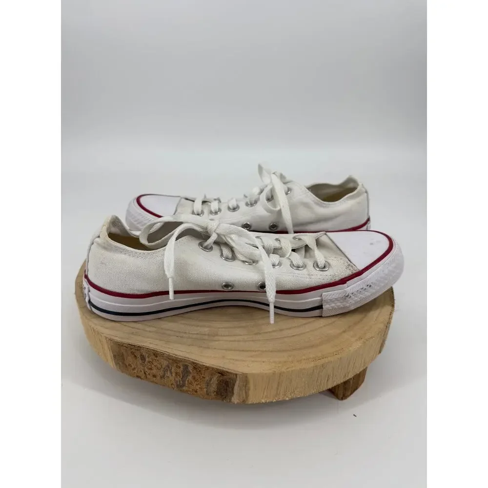 Converse Chuck Taylor All Star White Low Top Sneakers M7652 -Size M5/W7